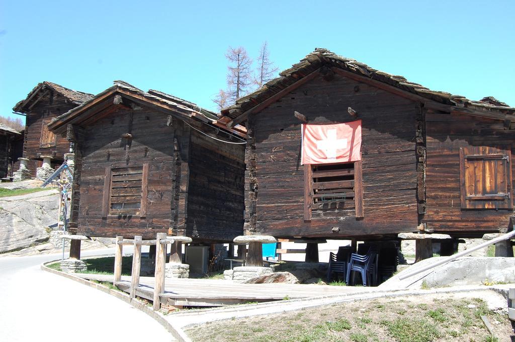 Saas Fee 페리엔보눙 알랄린블리크 아파트 외부 사진