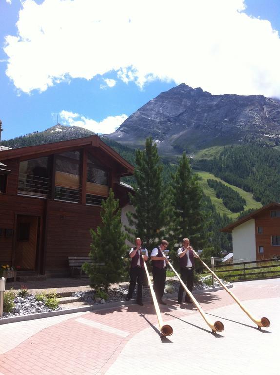 Saas Fee 페리엔보눙 알랄린블리크 아파트 외부 사진